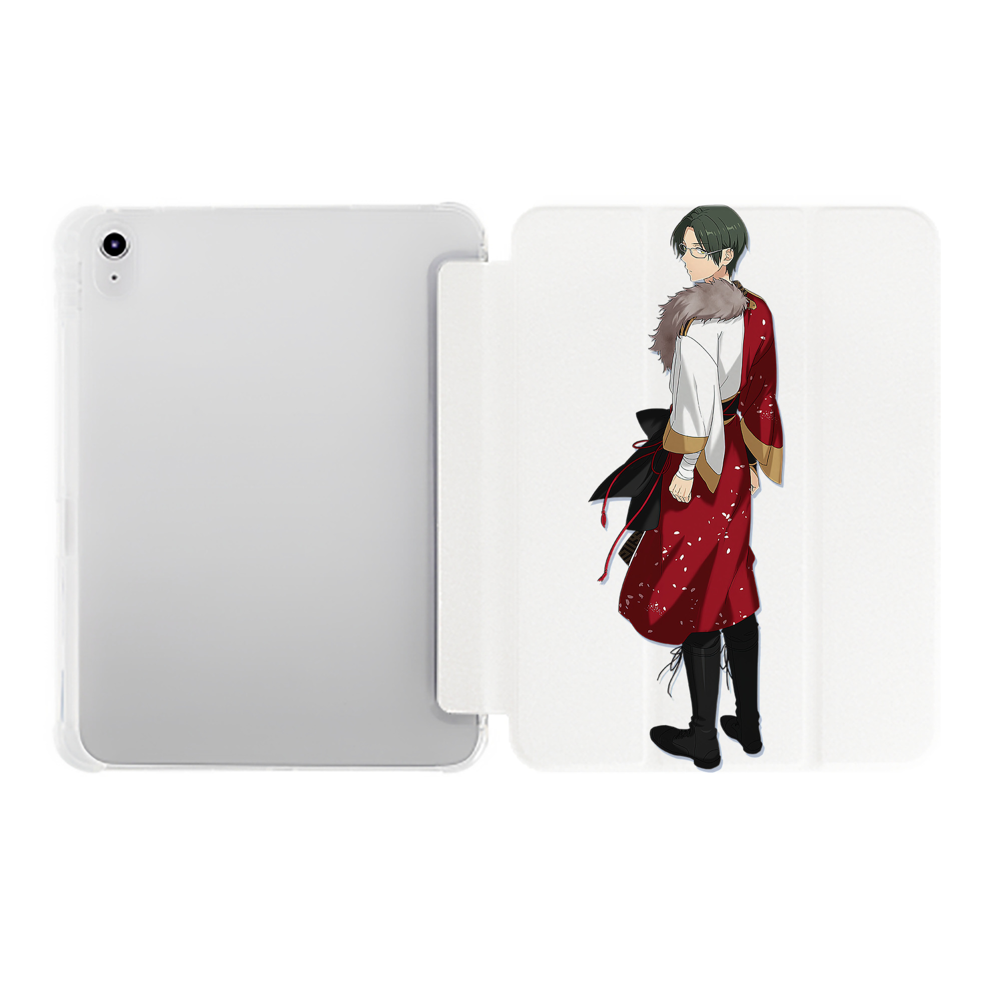 （画像用） あんさんぶるスターズ! Ensemble Stars IPad ケース ペン収納付き 三つ折りスタンド PUレザー×シリコン 対応機種9.5/10.5/10.9インチ